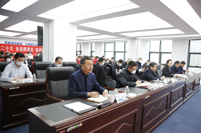 省國(guó)資委黨委副書記郁偉到新型能源公司宣講黨的二十大精神2.png