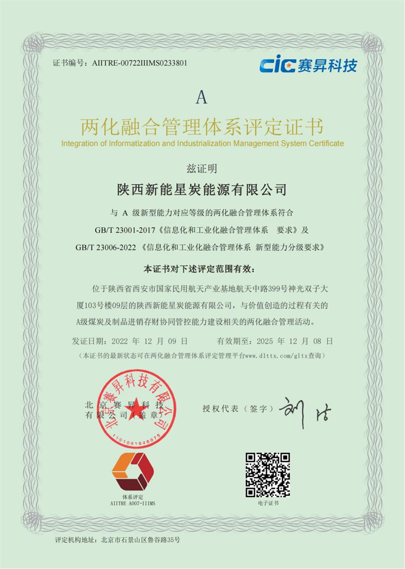 星炭公司榮獲“兩化融合管理體系評定認(rèn)證”.png