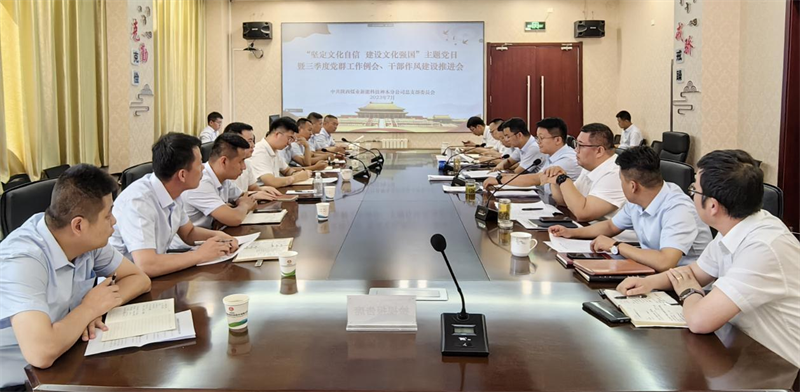 （二）公司所屬各單位開(kāi)展堅(jiān)定文化自信 建設(shè)文化強(qiáng)國(guó)專題研討