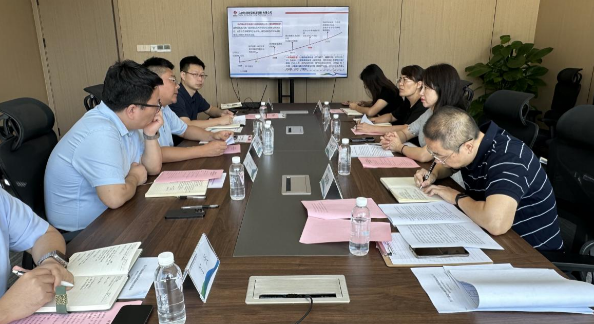 西咸新區(qū)灃西新城黨委委員、管委會副主任萬寧一行到公司交流座談
